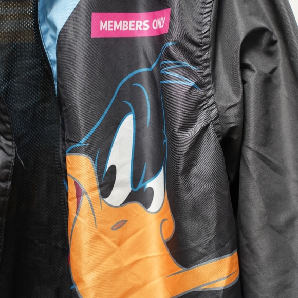 Members Only x Looney Tunes - Space Jam Windbreaker Jacket - Men's Large - Picture 6 of 7